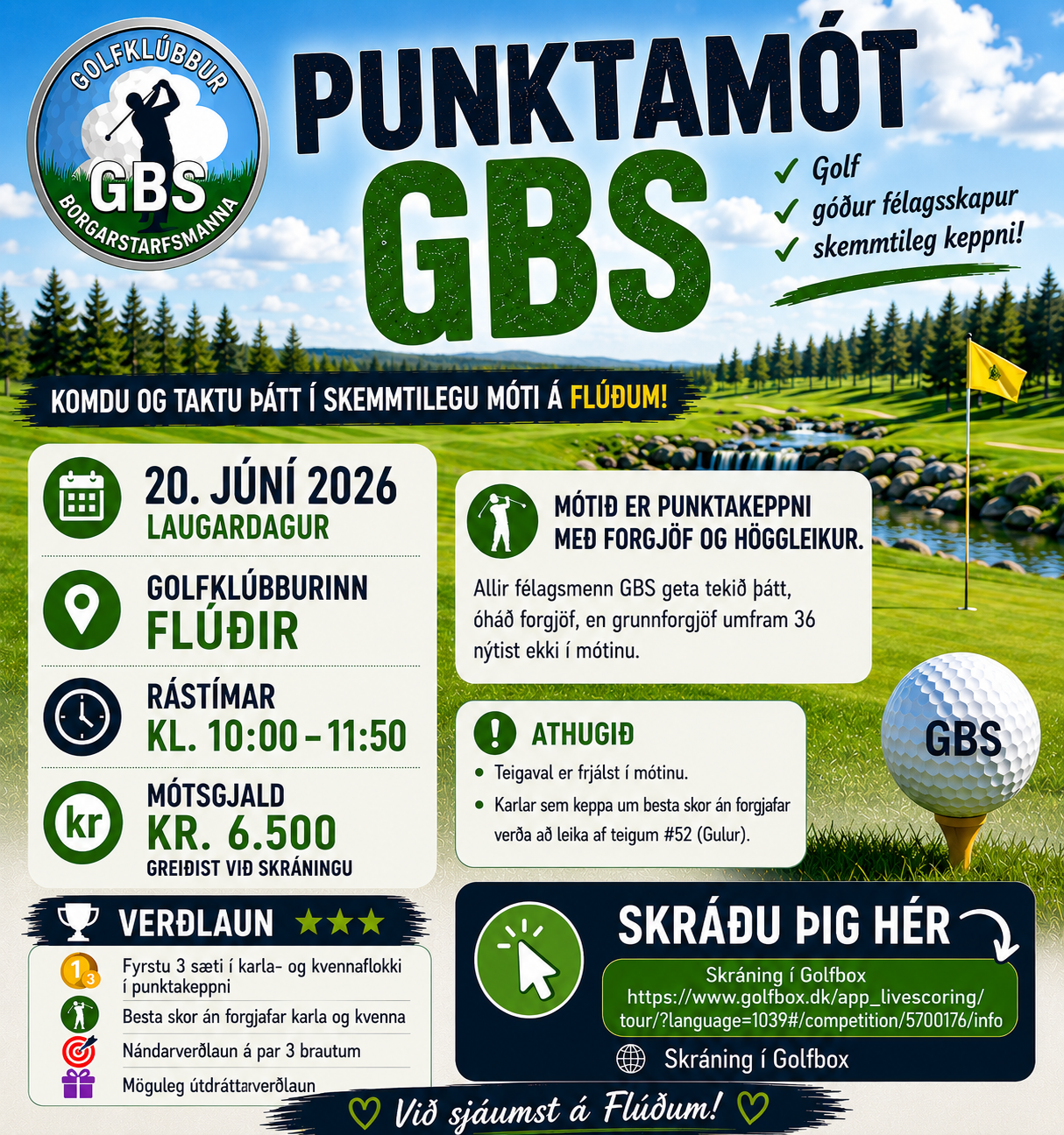Golfmót Flúðir