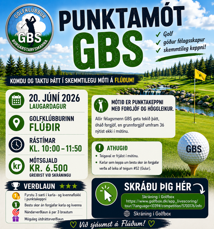 Golfmót Flúðir